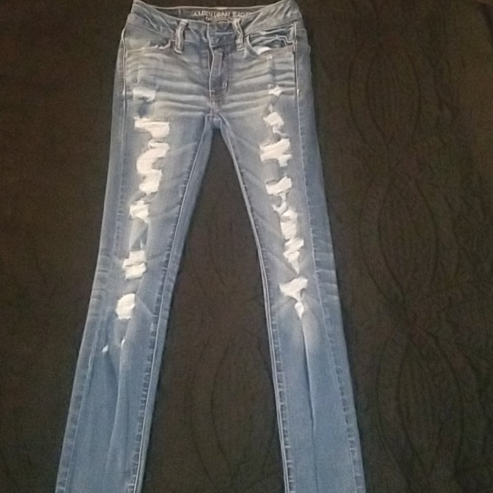 AE Outfitters ripped skinny jeans